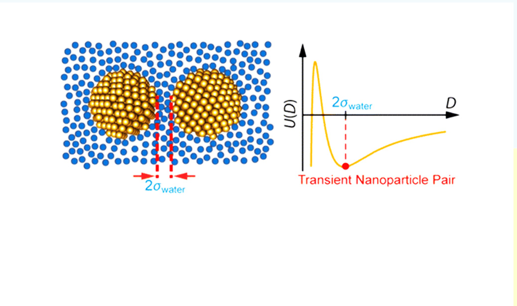 HYDRATION LAYER-MEDIATED PAIRWISE INTERACTION OF NANOPARTICLES