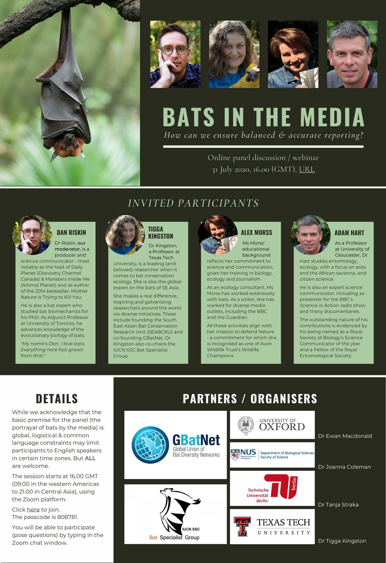 Bats in the Media (July 2020)