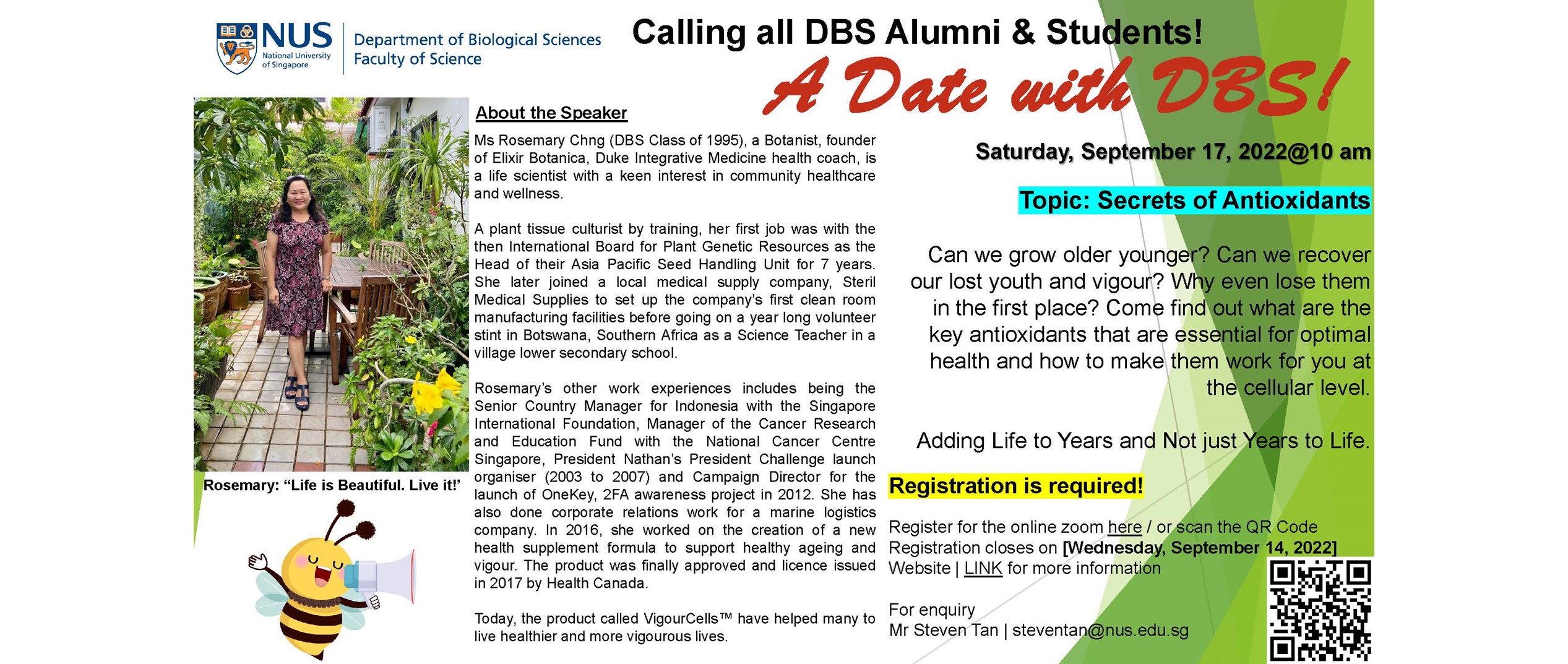 A Date with DBS! Session 9