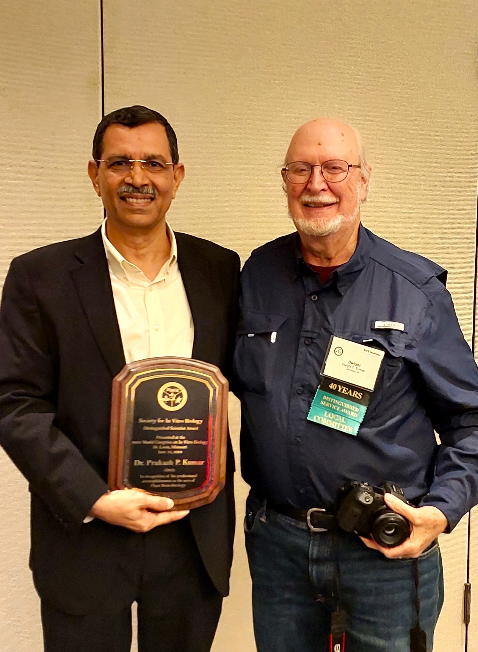 NEWS – Prakash Kumar Receives the 2024 Distinguished Scientist Award for SIVB